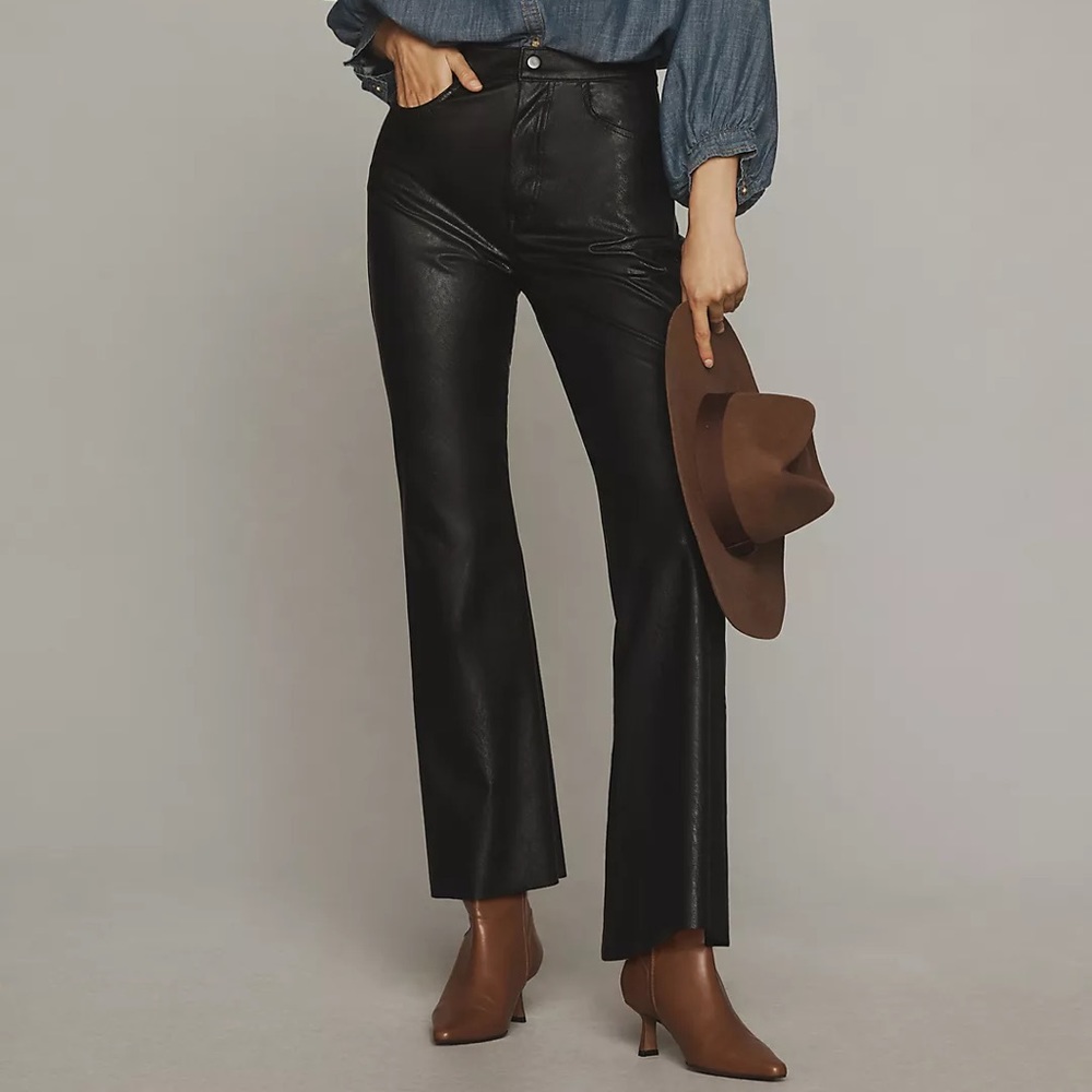 Black Leather Pants
